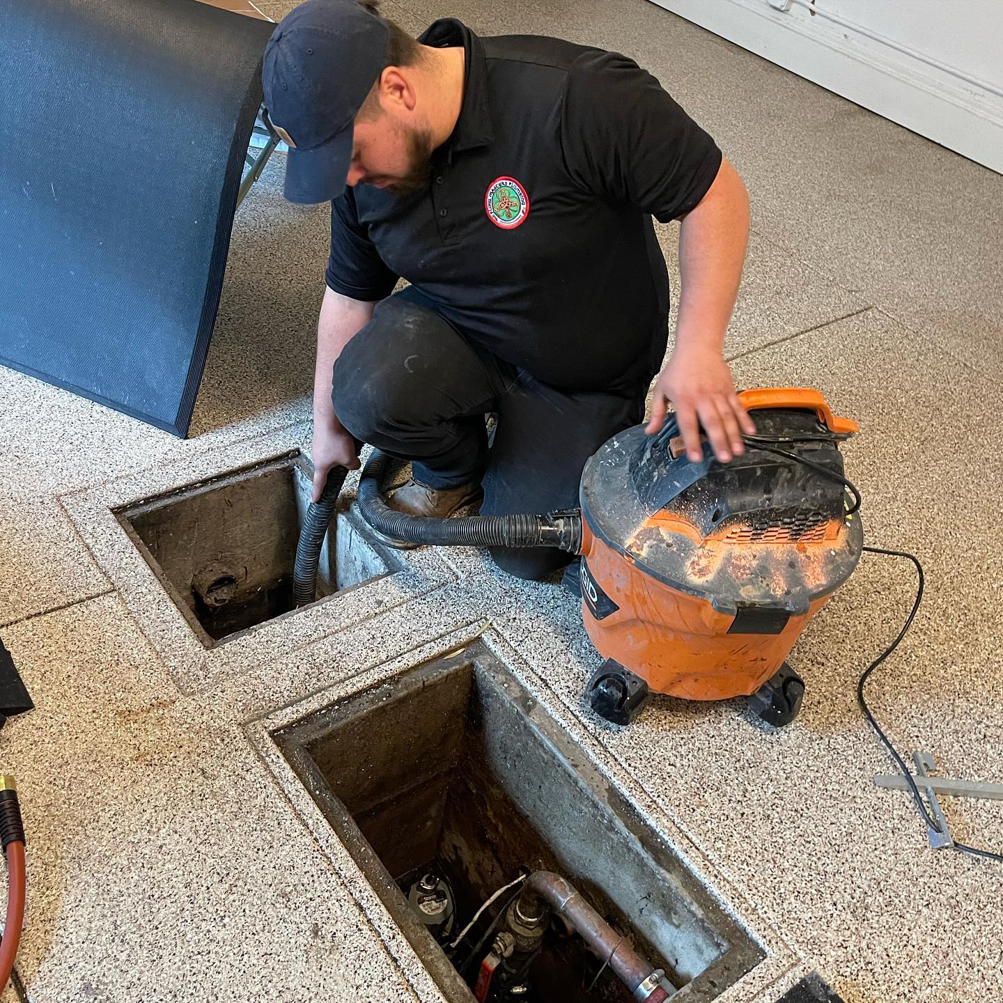 Sump pump repair of a Flow Masters technician for a residential property in San Francisco, CA.