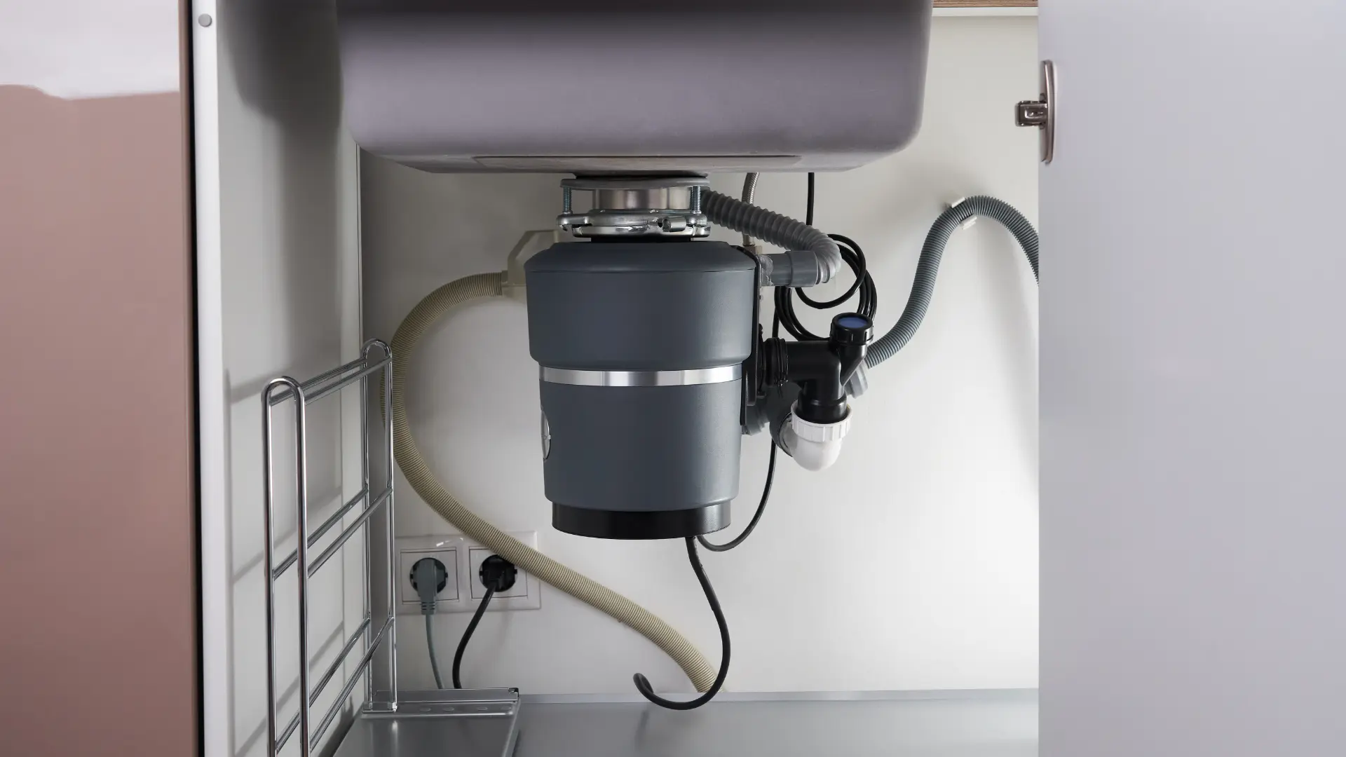 garbage disposal under sink